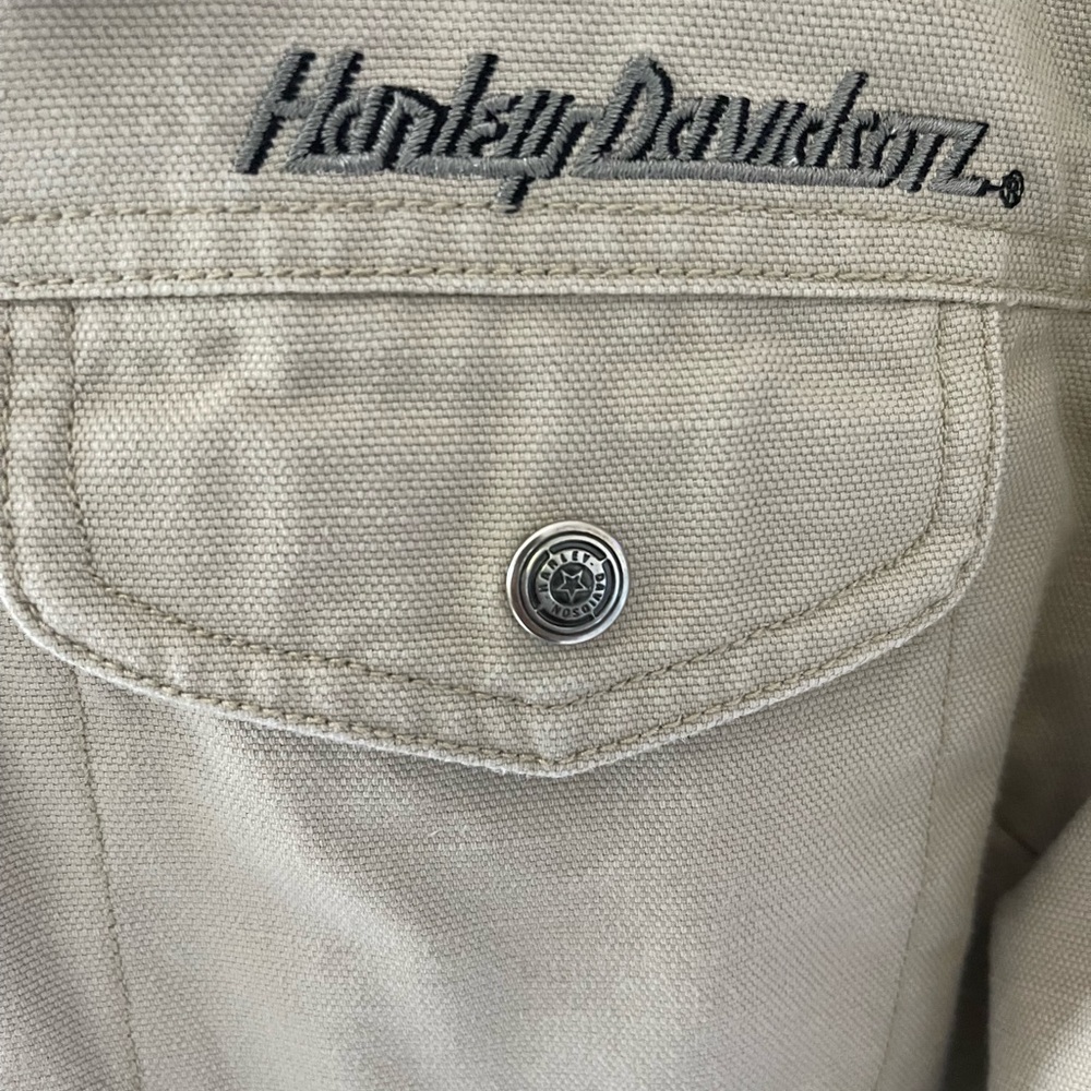 Harley~Davidson Vintage Canvas Jacket NEW - Picture 6 of 11